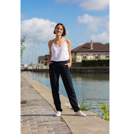 pantalon katnis marine