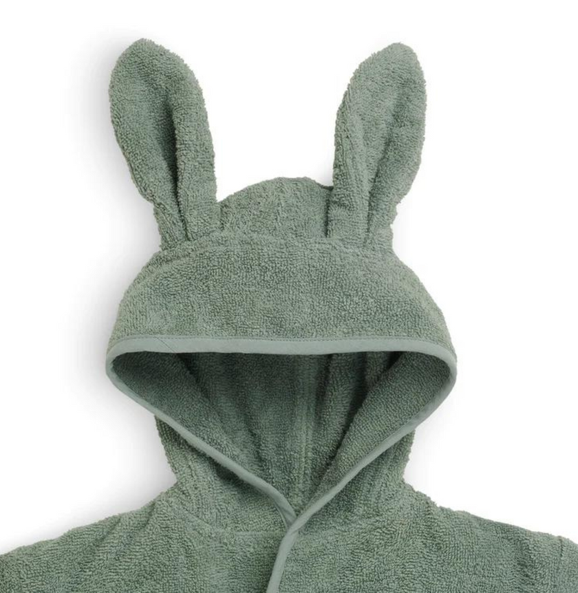 peignoir enfant ash green