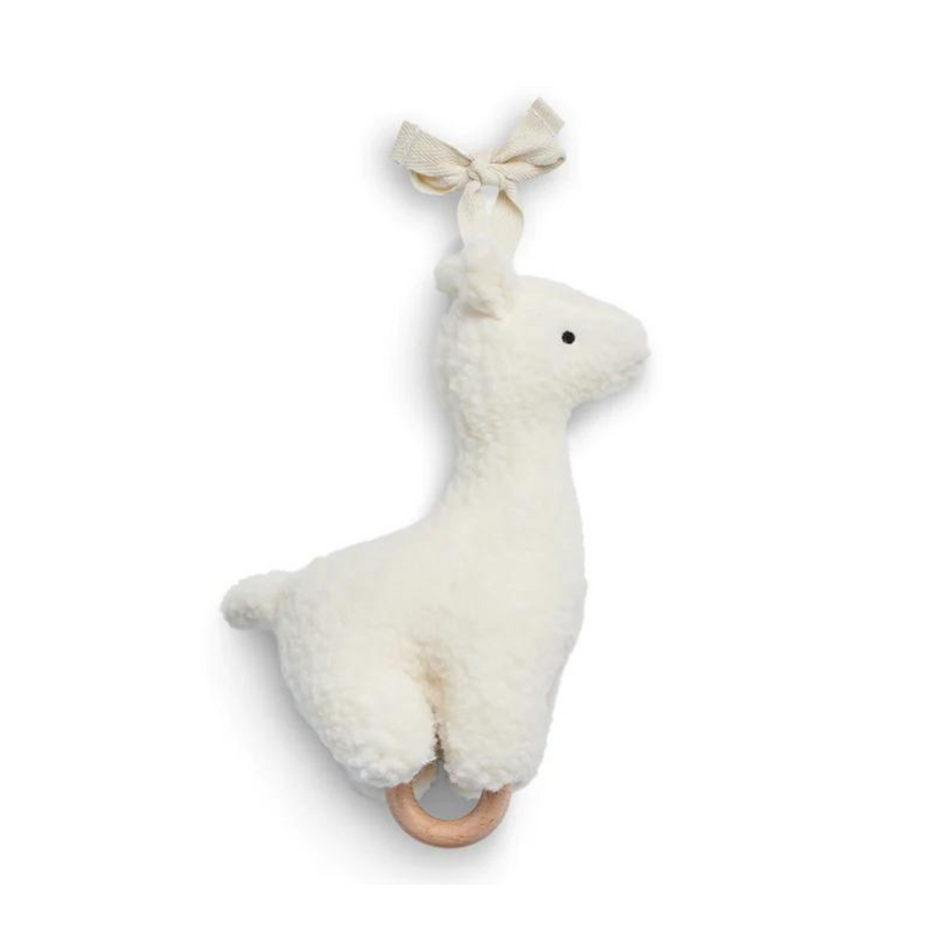 peluche musicale lama off white 