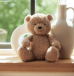 peluche teddy bear boucle biscuit