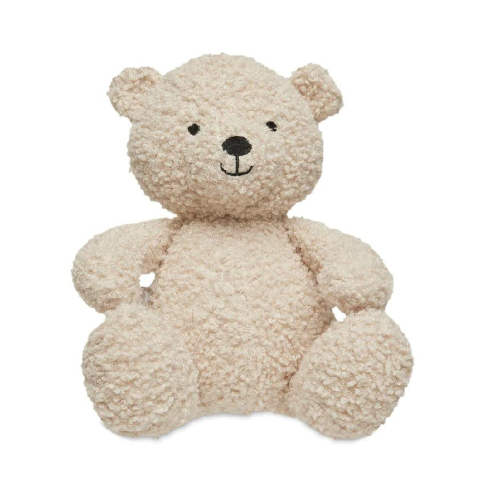 peluche teddy bear boucles naturel