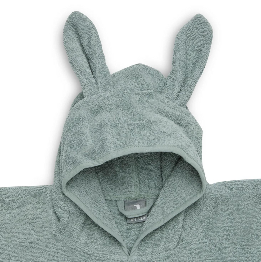 poncho de bain ash green