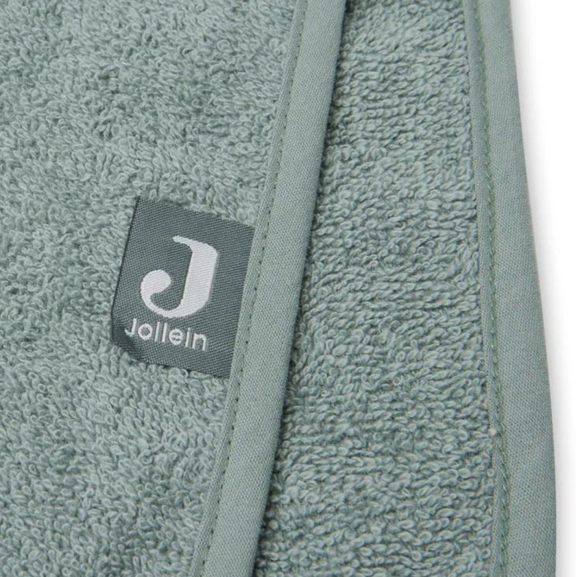 poncho de bain ash green