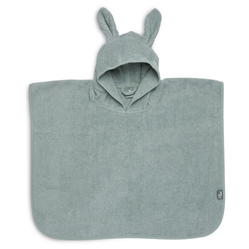 poncho de bain ash green