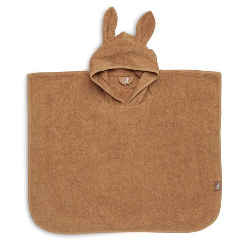 poncho de bain caramel