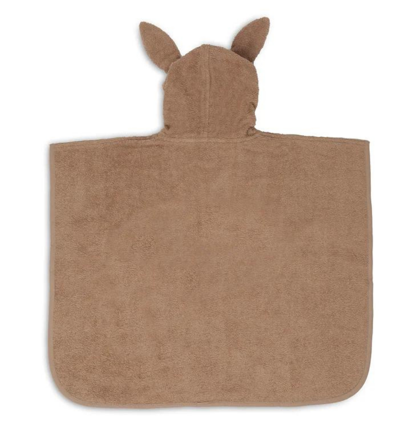 poncho oreilles lapin biscuit 