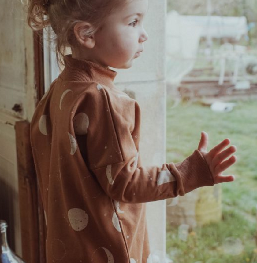 robe sweat lune juno minabulle