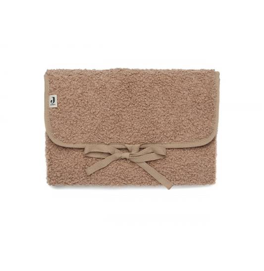 tapis a langer nomade boucle biscuit